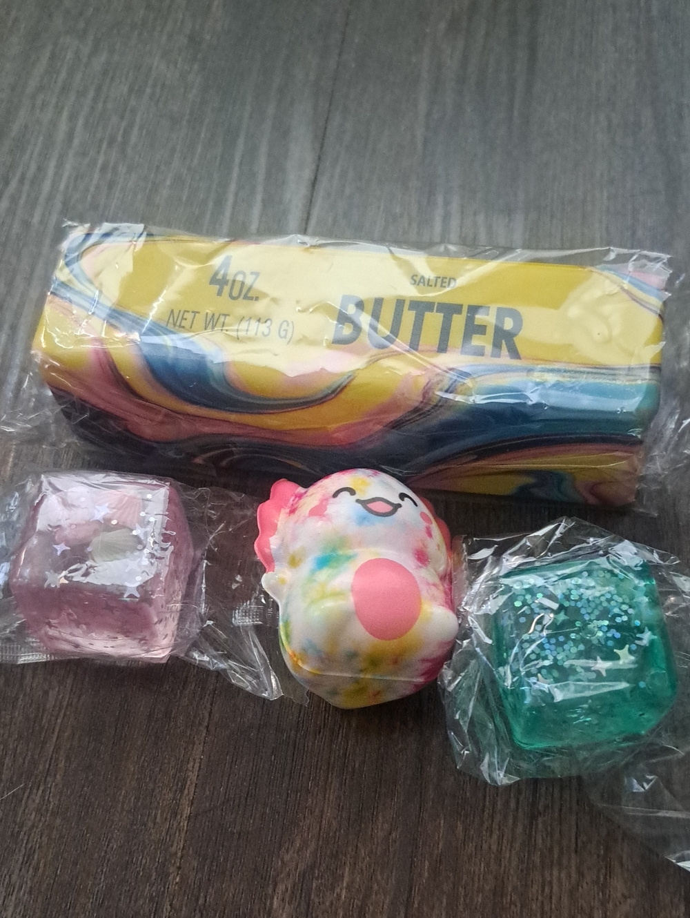 Multicolor Kids Squishy Butter & Needoh Inspired Fidget Toys New